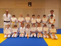 JUIN 2024: REMISE DES NOUVEAUX GRADES SECTION POUSSINS 1