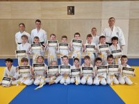 JUIN 2024: REMISE DES NOUVEAUX GRADES SECTION PREPOUSSINS 1